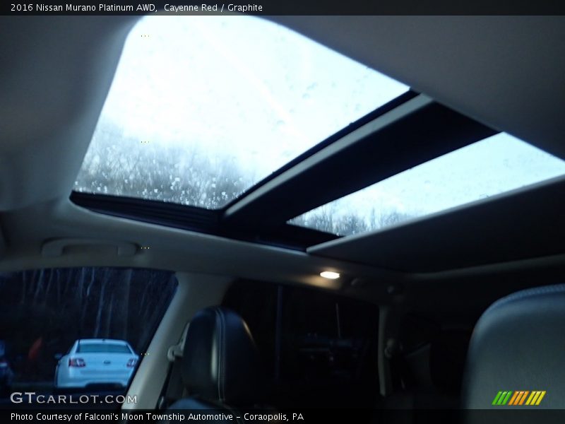 Cayenne Red / Graphite 2016 Nissan Murano Platinum AWD