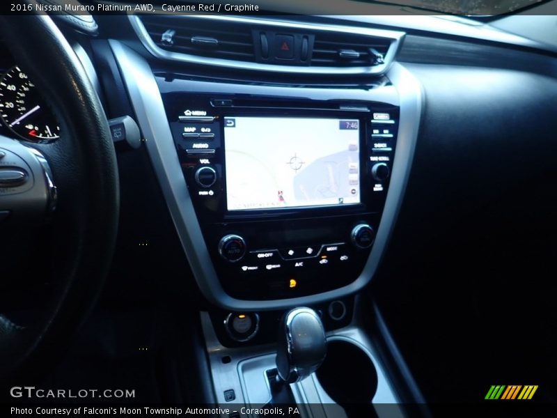 Cayenne Red / Graphite 2016 Nissan Murano Platinum AWD