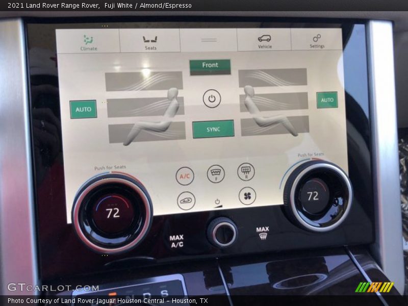 Fuji White / Almond/Espresso 2021 Land Rover Range Rover