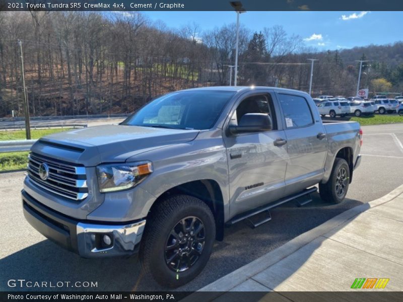 Front 3/4 View of 2021 Tundra SR5 CrewMax 4x4