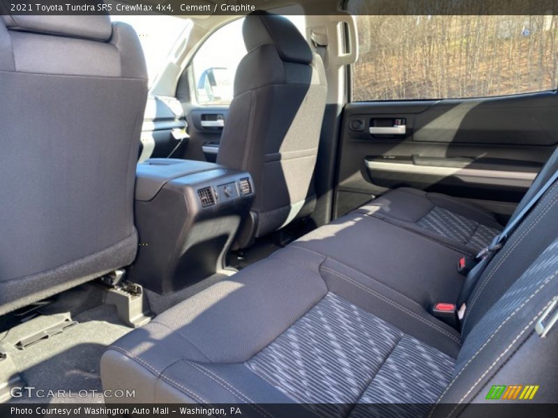 Rear Seat of 2021 Tundra SR5 CrewMax 4x4