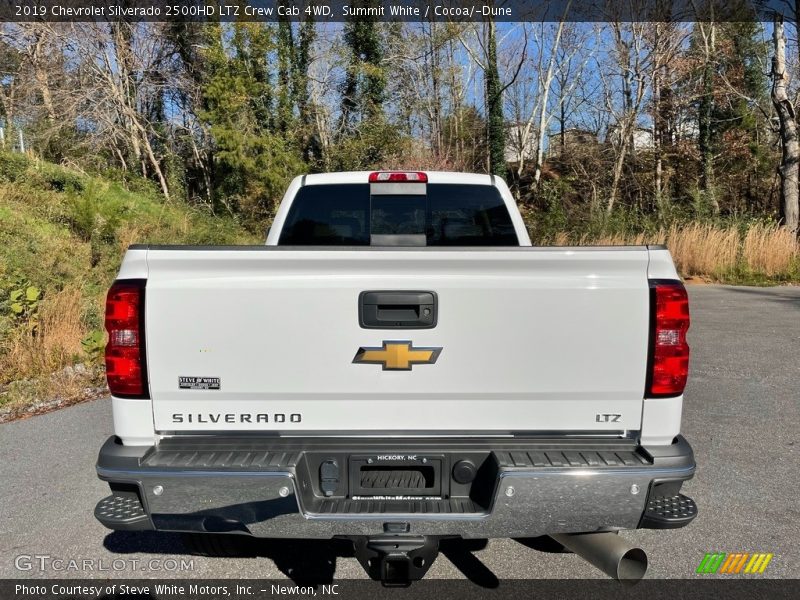 Summit White / Cocoa/­Dune 2019 Chevrolet Silverado 2500HD LTZ Crew Cab 4WD