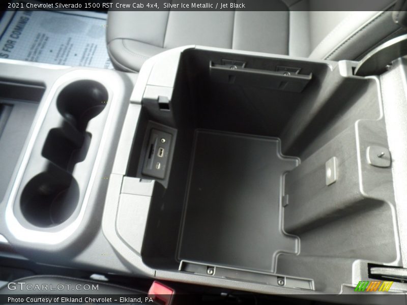 Center Console Storage - 2021 Chevrolet Silverado 1500 RST Crew Cab 4x4