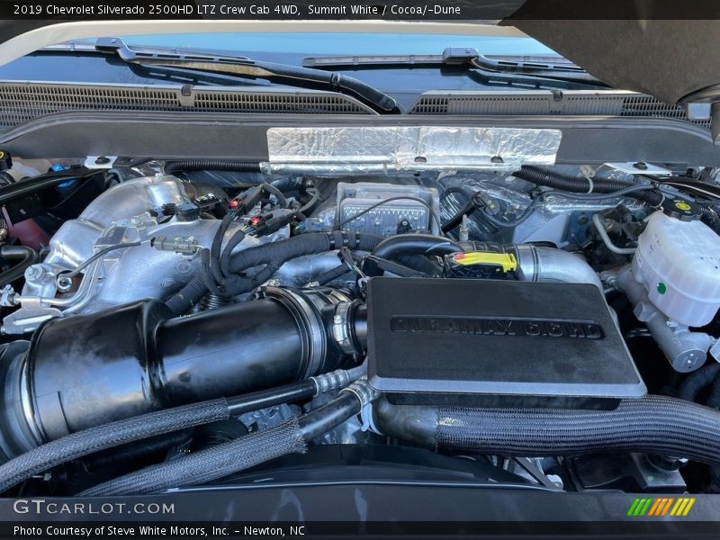 Summit White / Cocoa/­Dune 2019 Chevrolet Silverado 2500HD LTZ Crew Cab 4WD
