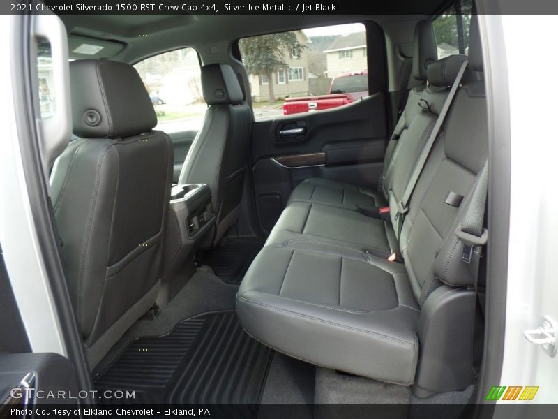 Rear Seat of 2021 Silverado 1500 RST Crew Cab 4x4