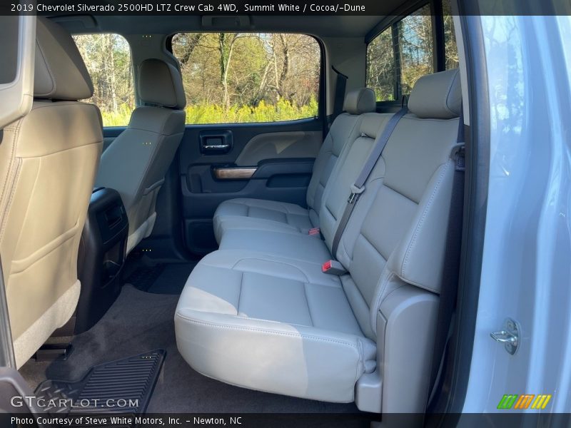 Summit White / Cocoa/­Dune 2019 Chevrolet Silverado 2500HD LTZ Crew Cab 4WD