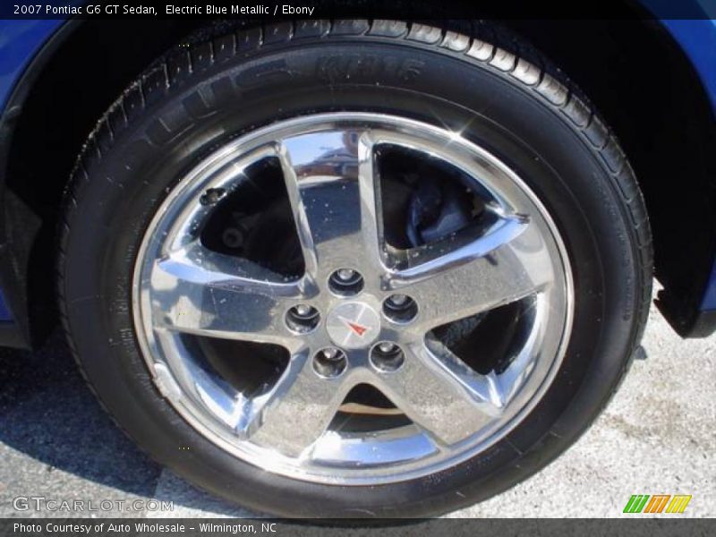 Electric Blue Metallic / Ebony 2007 Pontiac G6 GT Sedan