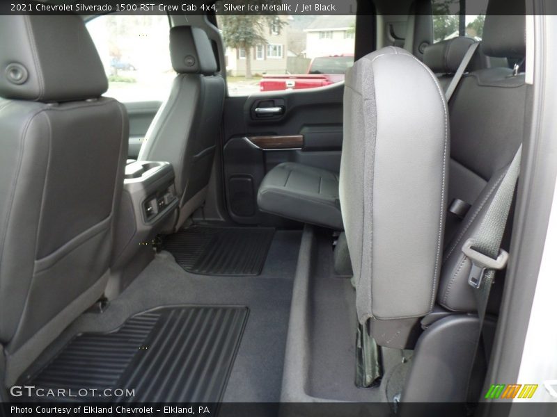Rear Seat of 2021 Silverado 1500 RST Crew Cab 4x4