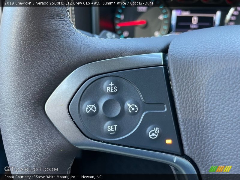 Summit White / Cocoa/­Dune 2019 Chevrolet Silverado 2500HD LTZ Crew Cab 4WD