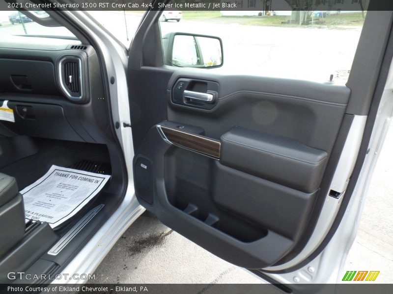 Door Panel of 2021 Silverado 1500 RST Crew Cab 4x4