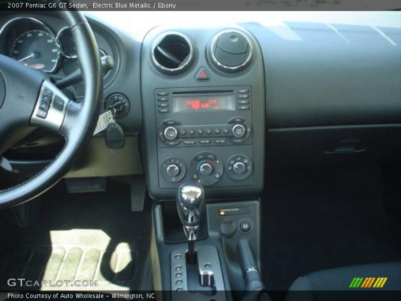 Electric Blue Metallic / Ebony 2007 Pontiac G6 GT Sedan