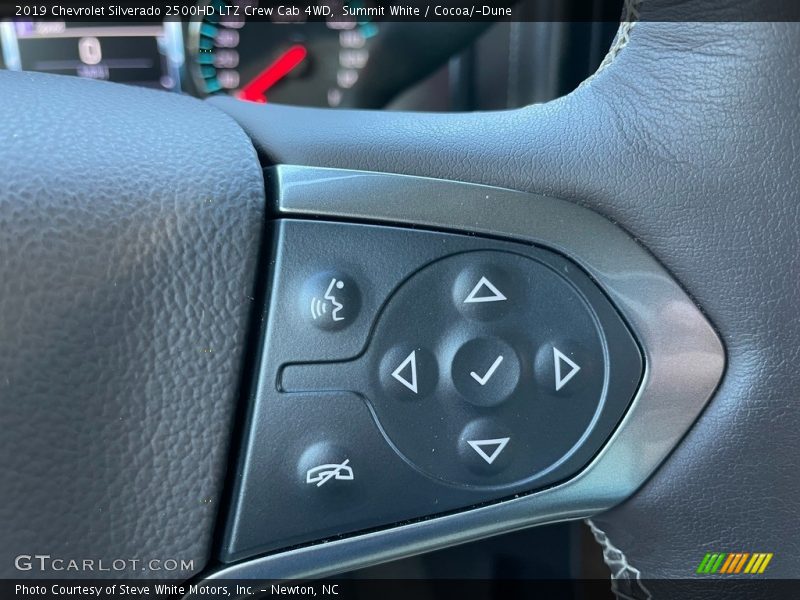 Summit White / Cocoa/­Dune 2019 Chevrolet Silverado 2500HD LTZ Crew Cab 4WD
