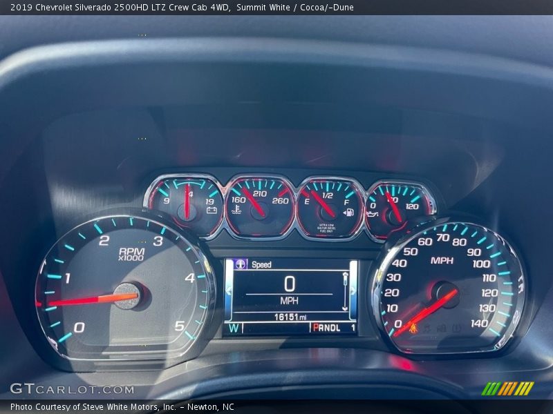 Summit White / Cocoa/­Dune 2019 Chevrolet Silverado 2500HD LTZ Crew Cab 4WD