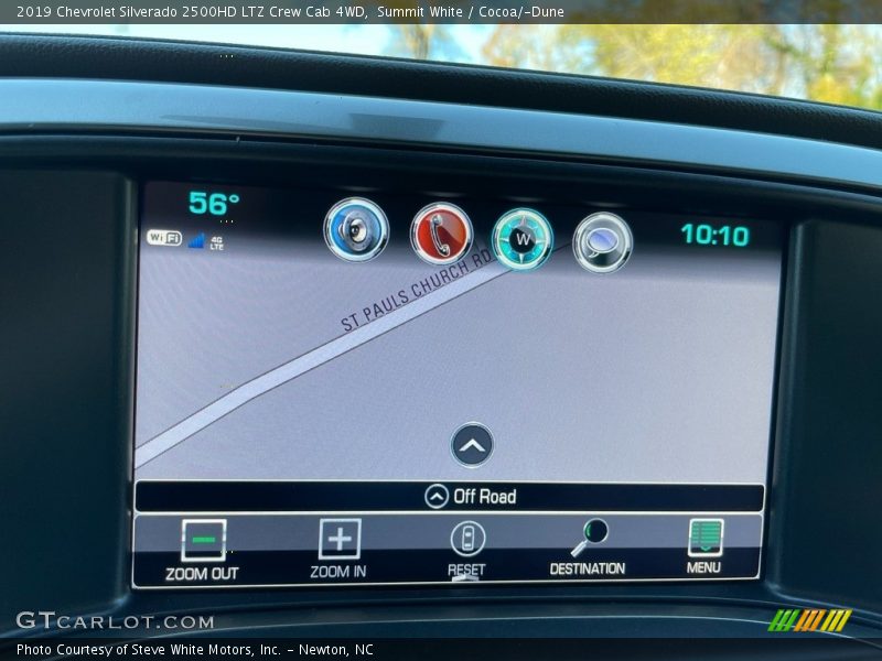 Summit White / Cocoa/­Dune 2019 Chevrolet Silverado 2500HD LTZ Crew Cab 4WD