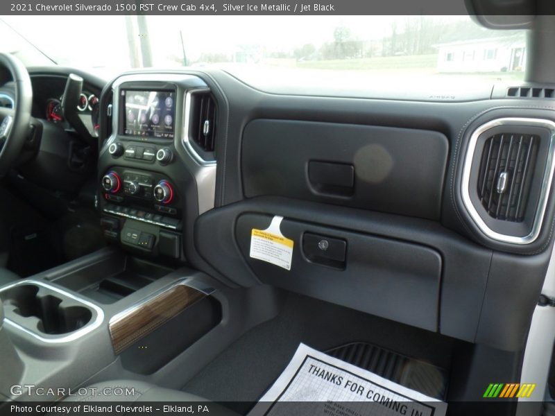 Dashboard of 2021 Silverado 1500 RST Crew Cab 4x4
