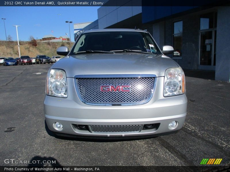 Quicksilver Metallic / Ebony 2012 GMC Yukon Denali AWD