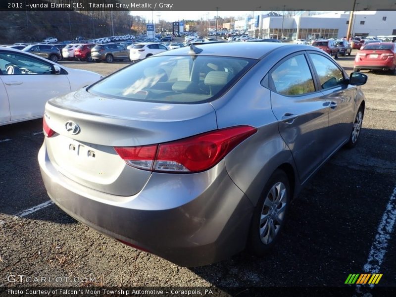 Titanium Gray Metallic / Gray 2012 Hyundai Elantra GLS