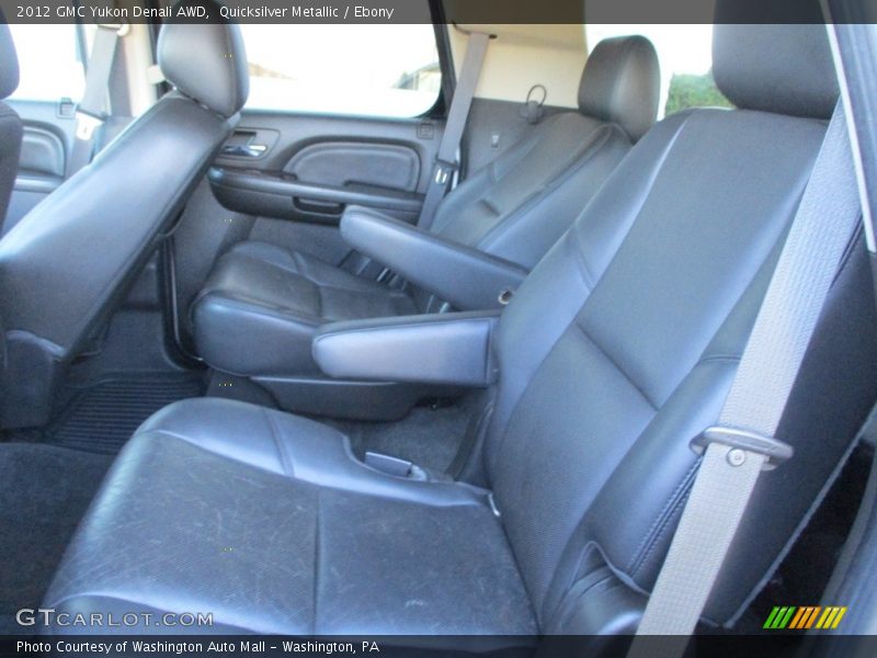 Quicksilver Metallic / Ebony 2012 GMC Yukon Denali AWD