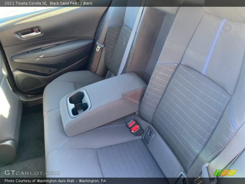 Black Sand Pearl / Black 2021 Toyota Corolla SE