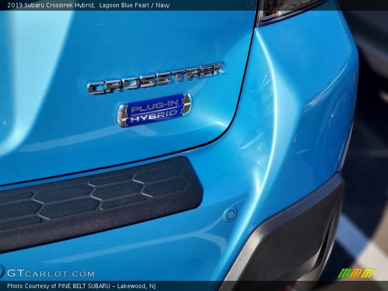 Lagoon Blue Pearl / Navy 2019 Subaru Crosstrek Hybrid
