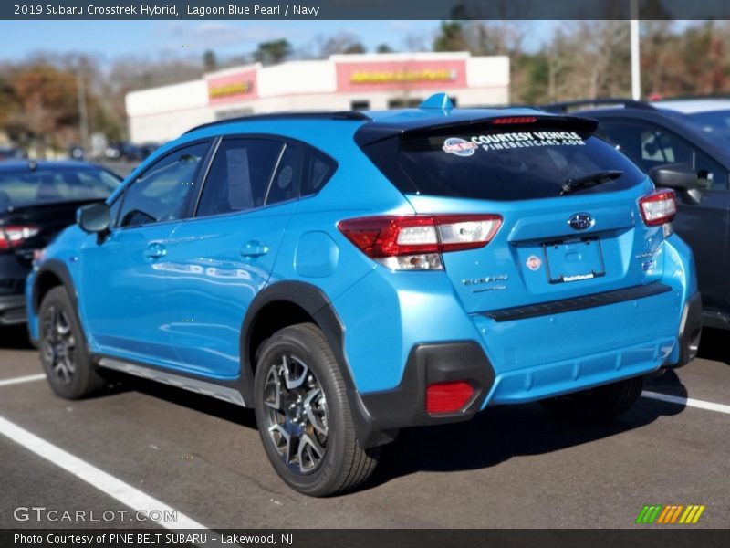 Lagoon Blue Pearl / Navy 2019 Subaru Crosstrek Hybrid