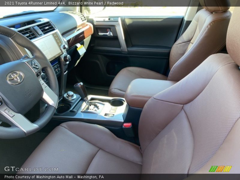 Front Seat of 2021 4Runner Limited 4x4