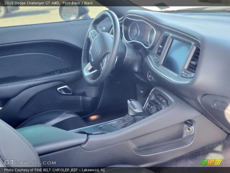 Pitch Black / Black 2018 Dodge Challenger GT AWD