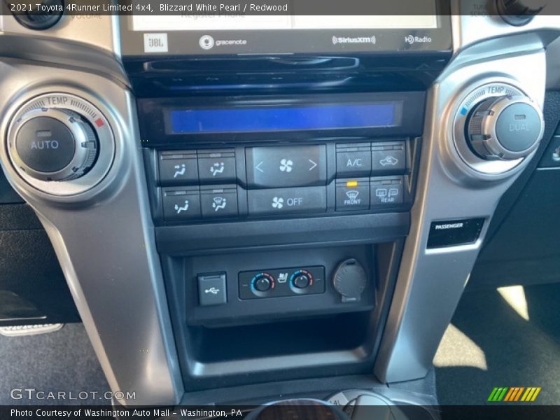 Controls of 2021 4Runner Limited 4x4