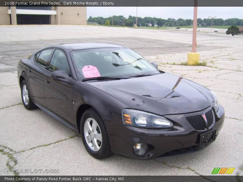 Dark Mocha Metallic / Ebony 2008 Pontiac Grand Prix Sedan