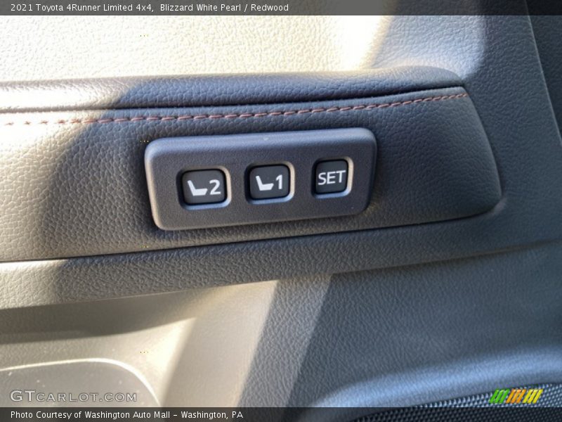 Blizzard White Pearl / Redwood 2021 Toyota 4Runner Limited 4x4