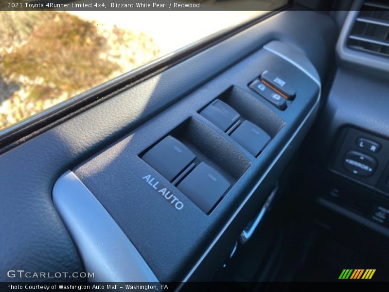 Blizzard White Pearl / Redwood 2021 Toyota 4Runner Limited 4x4