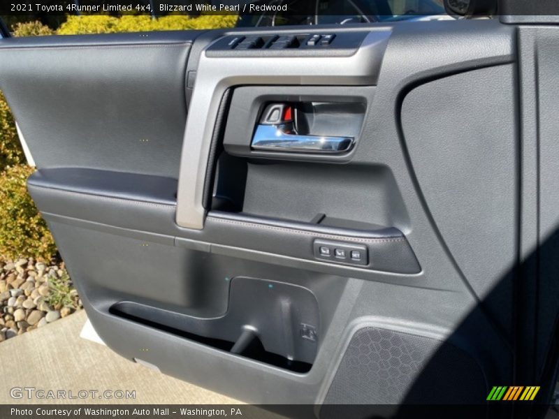 Blizzard White Pearl / Redwood 2021 Toyota 4Runner Limited 4x4