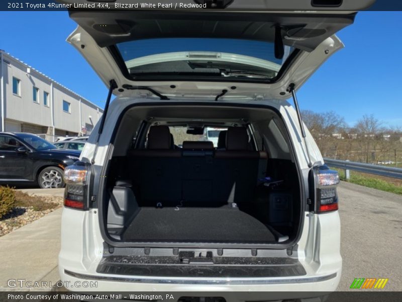 Blizzard White Pearl / Redwood 2021 Toyota 4Runner Limited 4x4