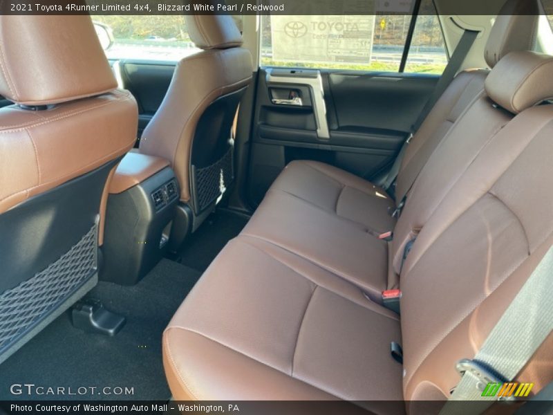 Rear Seat of 2021 4Runner Limited 4x4