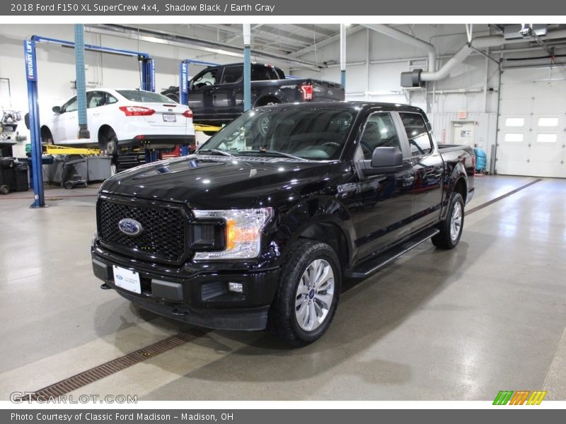 Shadow Black / Earth Gray 2018 Ford F150 XL SuperCrew 4x4