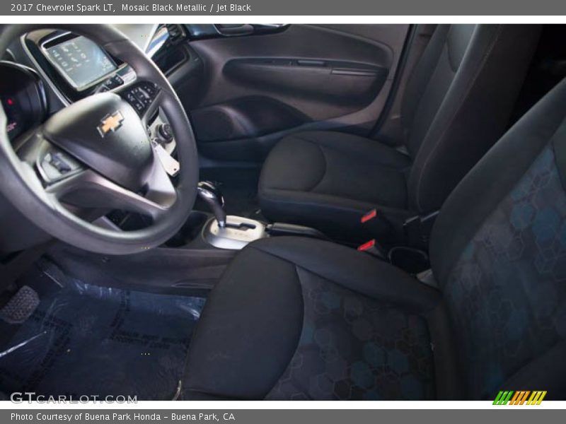 Mosaic Black Metallic / Jet Black 2017 Chevrolet Spark LT