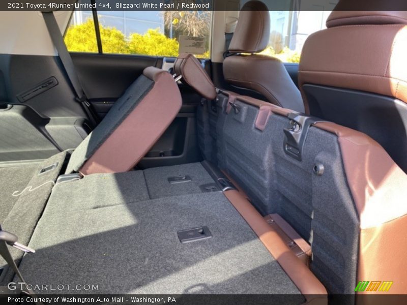 Blizzard White Pearl / Redwood 2021 Toyota 4Runner Limited 4x4