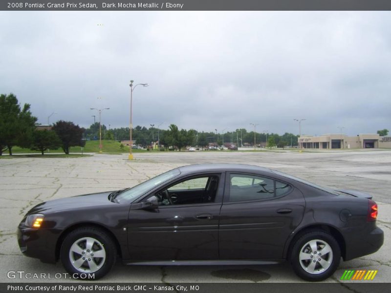 Dark Mocha Metallic / Ebony 2008 Pontiac Grand Prix Sedan