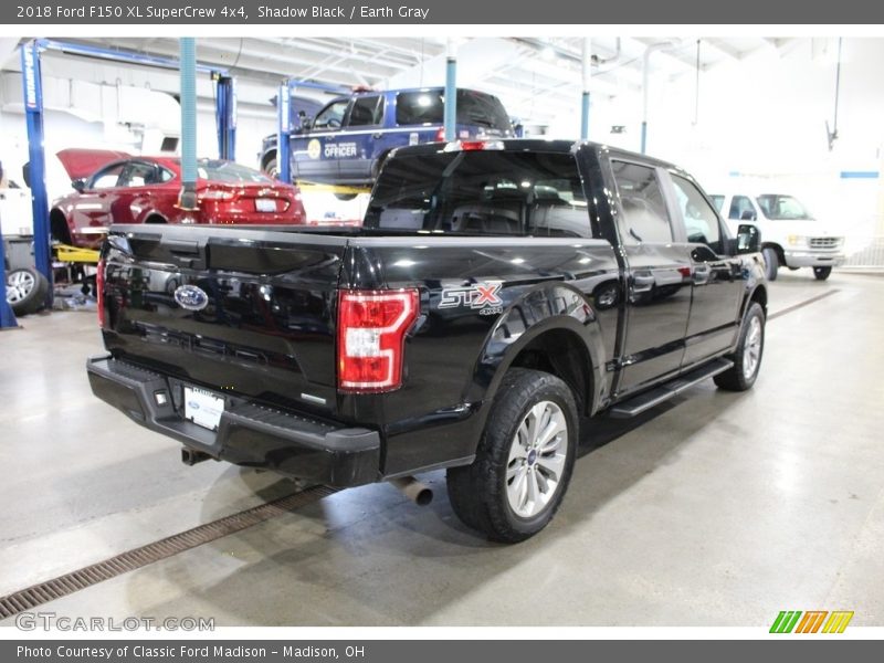 Shadow Black / Earth Gray 2018 Ford F150 XL SuperCrew 4x4