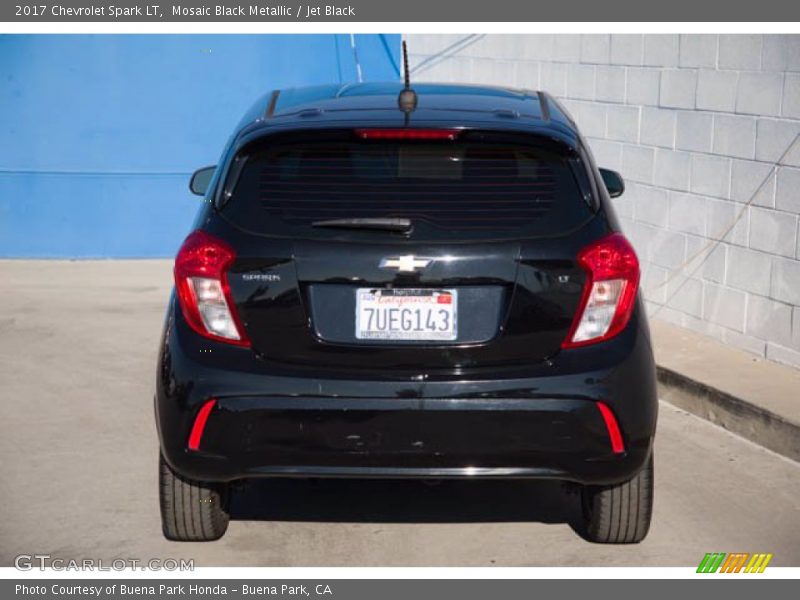 Mosaic Black Metallic / Jet Black 2017 Chevrolet Spark LT