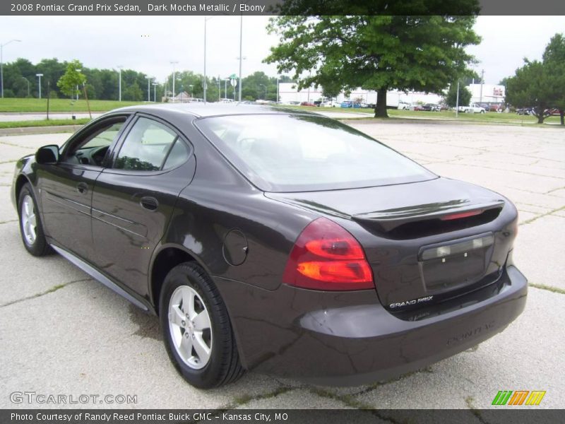 Dark Mocha Metallic / Ebony 2008 Pontiac Grand Prix Sedan