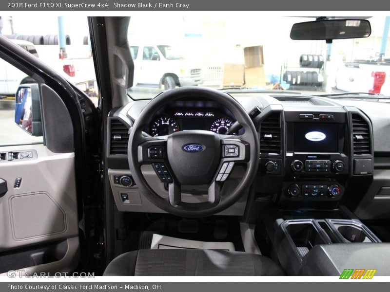 Shadow Black / Earth Gray 2018 Ford F150 XL SuperCrew 4x4