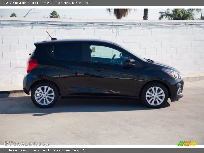 Mosaic Black Metallic / Jet Black 2017 Chevrolet Spark LT