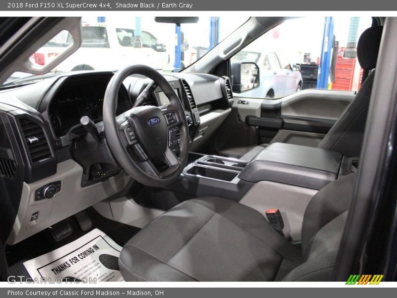 Shadow Black / Earth Gray 2018 Ford F150 XL SuperCrew 4x4