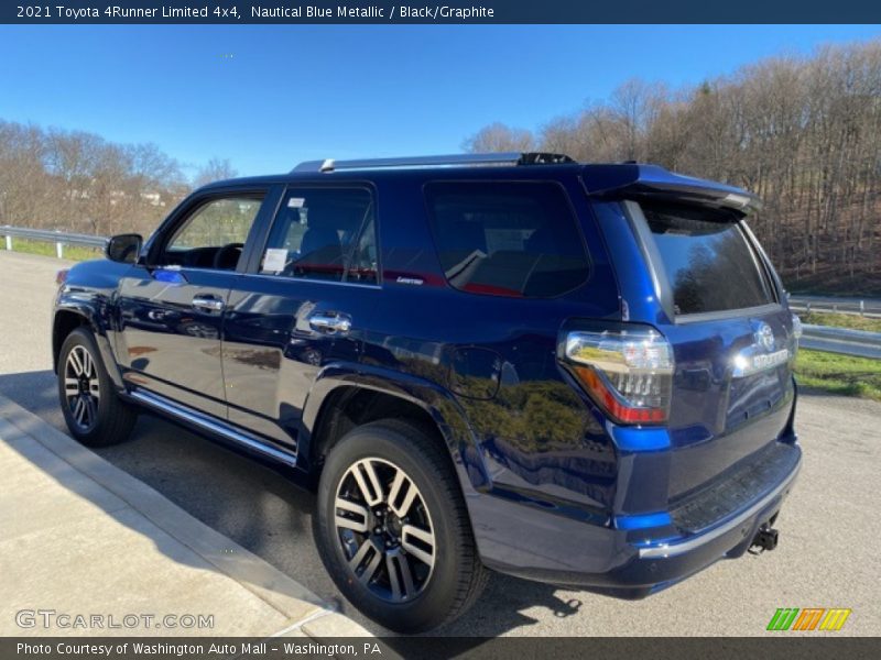 Nautical Blue Metallic / Black/Graphite 2021 Toyota 4Runner Limited 4x4