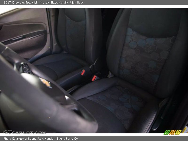 Mosaic Black Metallic / Jet Black 2017 Chevrolet Spark LT