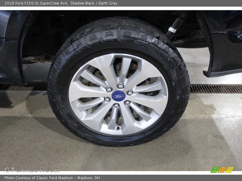 Shadow Black / Earth Gray 2018 Ford F150 XL SuperCrew 4x4