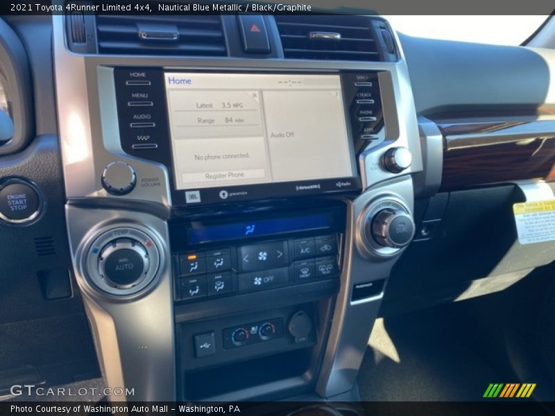 Nautical Blue Metallic / Black/Graphite 2021 Toyota 4Runner Limited 4x4