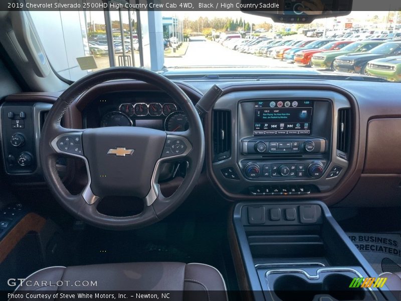 Black / High Country Saddle 2019 Chevrolet Silverado 2500HD High Country Crew Cab 4WD