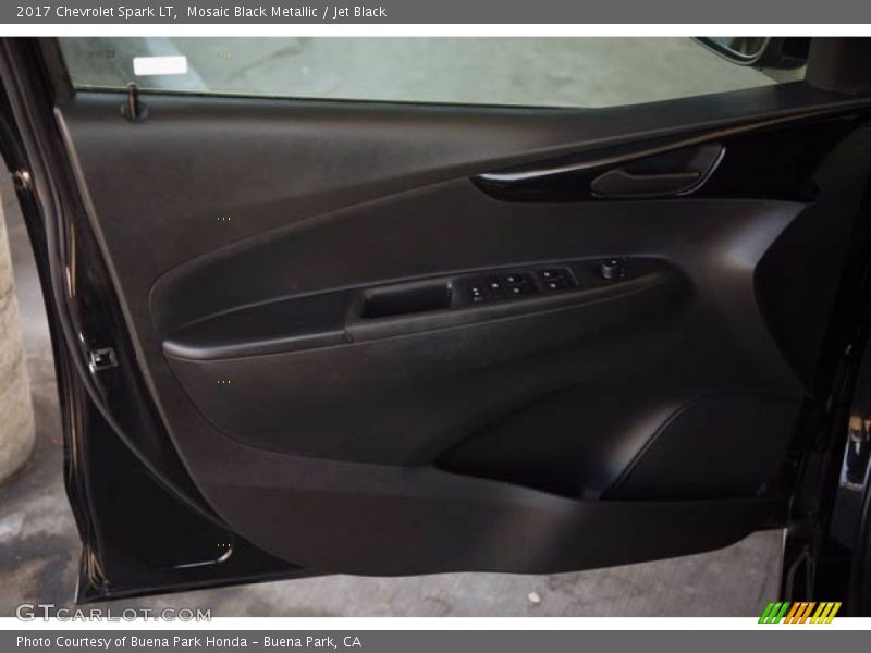 Mosaic Black Metallic / Jet Black 2017 Chevrolet Spark LT